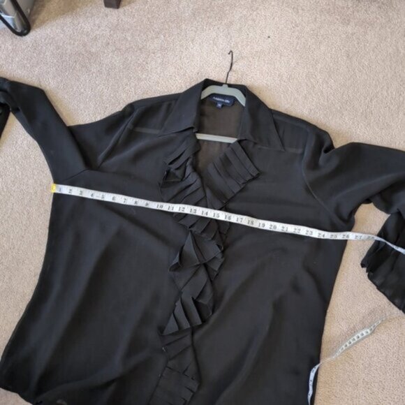 Addition Elle Vintage Renaissance Semi Sheer Whimsigoth Victorian Blouse 20 - Picture 4 of 6